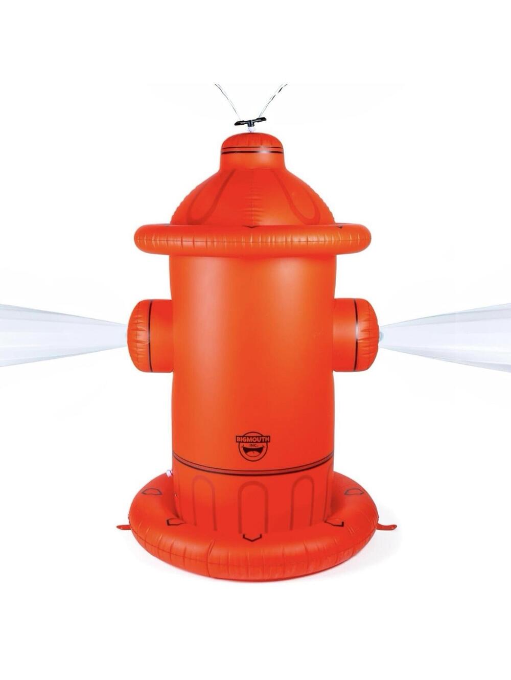 BigMouth Giant Fire Hydrant Inflatable Sprinkler 6FT Water Toy Backyard Fun
